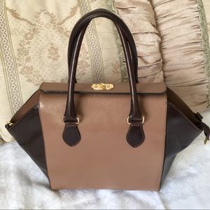 Brown Genuine Leather Handbag